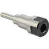 Auratrove Adattatore di estensione per router per punte da 1/4 8 mm 12 mm per supporto di lavori di precisione nella produzione di macchinari (da gambo da 8 mm a 1/2)