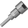 Dolvitrny Adattatore per asta di prolunga per pinze per router con gambo da 8 mm, acciaio al carbonio utilizzato nella produzione automobilistica e di macchinari
