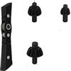 Smarbettiy Kit di chiavi regolabili per trapano elettrico compatibile con cricchetto a doppia direzione con chiavi per mandrino da 10 mm, 13 mm, 16 mm, impugnatura esagonale magnetica, struttura compatta in