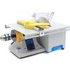 Generic Macchina per sega da tavolo, lucidatrice da banco ad alta velocità, 350 W, 800-10000 giri/min, lucidatrice multifunzione da banco per lucidare e tagliare piccoli materiali