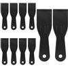 TXLEAPEY Raschietto for Vernice In Plastica Flessibile Da 10 Pezzi, Raschietto for Stucco Nero Da 2 Pollici, Utilizzato for Rattoppi