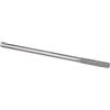 Drill America DWRR Series Qualtech - Alesatore per mandrini in acciaio ad alta velocità, per flauto dritto, gambo rotondo, finitura non rivestita (brustola), 40,5 cm (1 pezzo)