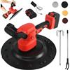 chengxiaorui Frattazzo Elettrico per Intonaco e Malta, Macchina Lisciatrice per Calcestruzzo a Batteria e Lucidatrice per Muri, Strumento Lisciante Cemento Stucco 38cm, Motore 6 Velocità 40-300(10 cell battery)