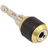 Generic Supporto per prolunga per punte da trapano, supporto esagonale, ingranaggio a sgancio rapido da 6 cm, per utensili elettrici universali, corpo in cromo vanadio da 50 g, estensione per