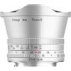 TTARTISAN Obiettivo APS-C 7,5 mm F2 Fisheye, 180° ultra ampio, grande apertura F2 con anello di apertura a incastro, compatibile con fotocamere Fuji X-Mount X-A1, X-A10, X-A2, X-A3, X-A5, X-A7, X-M1