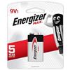 Energizer Max batterie alcaline 9V Confezione da 1