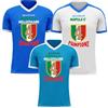BrolloGroup Maglia Calcio Scudetto Napoli Maglietta Campioni d'Italia 2025 4 Scudetti T-Shirt Tecnica PS 40538-NAP-3