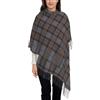 Tcoay Sciarpa in finto cashmere, scialle stampato da donna, sciarpa da donna, Outlander Fraser Tartan Plaid