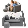 TUPPI Divano Bambini Trasformabile 168x98 cm