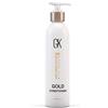 GK HAIR Global Keratin GK HAIR Gold Conditioner Balsamo alla (250ml / 8,5 fl. oz) | Idratante per capelli / Lucentezza e protezione con olio di argan, burro d
