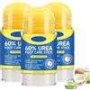 Generisch Urea 60% Crema per piedi in stick - Crema per la cura dei piedi all'urea, adatta per piedi secchi e screpolati, ginocchia e gomiti, idrata e nutre i piedi, previene il congelamento (3 pezzi)