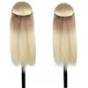 Ser Mulher Brianna Extension con Clip - capelli lisci, lunghi- 1 Tessitura con 4 Clip da 60cm (Champagne Degradee, 45cm)