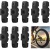 AOROPS Pattini Freno Bici, 8 Ganasce Freno per Magura Hs11/ Hs22/ Hs24/ Hs33 Elevata Potenza Frenante, Ganasce Freno Pastiglie Freno per Biciclette Nere per Freni Idraulici a Crchio