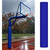 Generic Impermeabile Basket Post Sleeve Outdoor Pole Wraps per Seminterrato Colonne Garage/Stoccaggio Coperture Adesive Protezione per Attrezzature Sportive