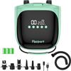 FBSPORT Pompa Elettrica SUP Ricaricabile 4000mAh Batteria & 12V DC Aria Pompa 20PSI per Gonfiabili Portatile con Funzione di spegnimento Automatico e LCD per Paddle Board Kayak Materasso Tenda e Barca