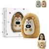 Generico Scaldamani Ricaricabile Elettrico Bambini, graziosos Scaldamani Con Design Animale, 3 Temperatura Regolabili, Scaldamanis In Peluche, Scaldamanis Tascabile Portatile Con Display Digitale(B)
