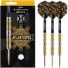 Harrows Set di Freccette Atlantis con Punta in Acciaio al tungsteno al 95%. Disponibile in 22g, 24g e 26g - Include aste in Carbonio Midi Supergrip e Alette del Nuovo Anniversario da 100 Micron