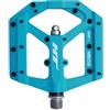 HT Componenti, ME03 EVO+, Pedali Piattaforma, Corpo: Alluminio, Mandrino: Cr-Mo, 9/16'', Blu, Coppia