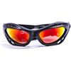 Ocean Sunglasses Cumbuco, Occhiali da Sole Polarizzati, Montatura: Nero Opaco, Lenti: Gialle Specchiate, 15001.0