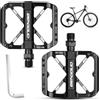 HJJMN Pedali per bicicletta in alluminio da 9/16 pollici, pedali per bicicletta, pedali per mountain bike, pedali piatti per bici da corsa, pedali per bicicletta con cuscinetti sigillati, chiave a brugola