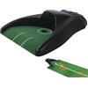 Generic Golf Hole Cup - Macchina portatile per allenamento con ritorno automatico, perfetta per casa, ufficio, esterno, cortile | Ideale per principianti, giovani e pratica in appartamenti