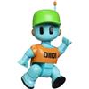 Bandai Figura Articolata, Bandai Stumble Guys Robot Guy, 11 cm, con adesivi