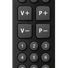 CGV Telecomando universale CGV FIDELIO Easy 5, tasti grandi, multimarca, nessuna programmazione, per televisori Samsung, LG, Sony, Philips e Panasonic