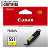 Canon Cartuccia d'inchiostro CANON CLI-551Y, giallo, capacità standard, 330 pagine