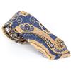 Suitsupply Cravatta Uomo 150 x 8 cm Blu Graphic Punta Classica Formale