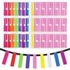 JRSHIRLEYLTD 300 etichette per cavi, 10 colori, autoadesive, marcatore per cavi, marcatore per cavi, impermeabile, adesivo per la classificazione della marcatura dei cavi e della marcatura quotidiana