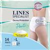 Generico Lines Specialist Derma Protection Pants Plus Maxi Mutandina L, 14 pants
