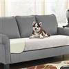 Luvore Copridivano impermeabile, Coperta per Animali Domestici Lavabile, Antiscivolo, Protezione per Divano, Copriletto impermeabile per cani, gatti, Crema, 76x190cm