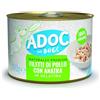 Adoc Naturally Premium, Alimento Umido Complementare per Cani, Filetti di Pollo con Anatra, 24 Lattine da 170 g, in Gelatina, Senza Conservanti e Coloranti