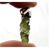 Moldavite - 10,5 Carati - Pendente Tektite - Repubblica Ceca - Argento 925