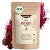 vom-Achterhof Polvere di barbabietola bio 250g | terrosa, sapida e dolce | può essere utilizzata sia cruda che cotta | ideale per colorare gli alimenti | vom Achterhof