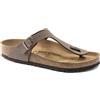 NATURAL LOOK BIrkenstock Gizeh Mocca Birko Flor Nubuck N.37 - Regular Fit ( Calzata Normale)
