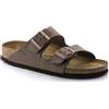NATURAL LOOK BIRKENSTOCK ARIZONA MOCCA BIRKO FLOR NUBUCK 40