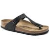 NATURAL LOOK Birkenstock Sandali Gizeh Birko-Flor Black 41