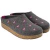 NATURAL LOOK CLOGS HAFLINGER CUORICINI ANTHRAZIT WOLLFILZ 39
