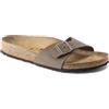 NATURAL LOOK BIRKENSTOCK MADRID MOCCA BIRKO FLOR NUBUCK 40