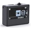 Dpofirs Emulatore NFC NTAG Efficiente Schermo da 1,3 Pollici con Ricarica di Tipo C per gli Appassionati di Giochi Materiale ABS (BLACK)
