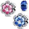 HappyStar charm argento 925,bead charm da donna, ciondolo combinato, I migliori regali per Sorelle e coppie, (perline distanziatrici incluse)