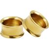Ayoiow 2 tappi per orecchio in acciaio chirurgico, da uomo, in argento, 2 - 30 mm, Acciaio inossidabile, Senza zirconi