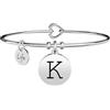 KIDULT - Bracciale Donna - Iniziale K | Emozioni - 231555K