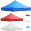 KMDZDZGS Tetto per gazebo, resistente ai raggi UV e all'acqua, tetto per gazebo da festa all'aperto, copertura sostitutiva per gazebo, rivestimento sostitutivo per baldacchino per giardino e campeggio (Blu, 2