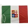 ns produzione bandiere NS BANDIERE Bandiera Marina Mercantile Italiana cm150x225 in Tessuto Nautico di 130gr. m²
