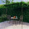Generico Pergolato da Giardino Marrone Anticato 4x3x2,5 m in Ferro,Prato e giardino,Vita all'aperto,Strutture da esterno,Archi, tralicci e pergole-313998