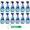 Beni Culinari 12x Felce Azzurra Detergente Anticalcare Bagno, Detersivo Spray - Elimina il Calcare 750ml + Portachiavi Beni Culinari in Omaggio