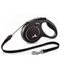 FLEXI New Classic S guinzaglio 5 m. Nero. Fino a 12 kg.