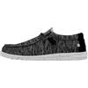 HEYDUDE Hey Dude Wally Sox, Mocassini Uomo, Black White 400, 41 EU